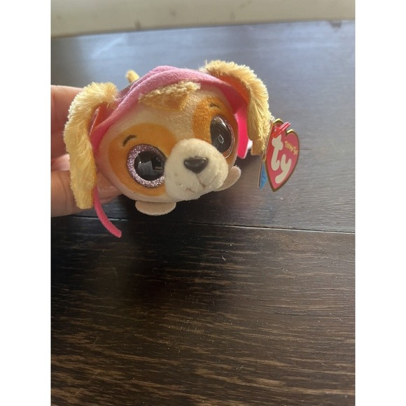 Ty Beanie Boos Teeny Tys 4" Paw Patrol SKYE Stackable Plush Animal Toy - Picture 4 of 13